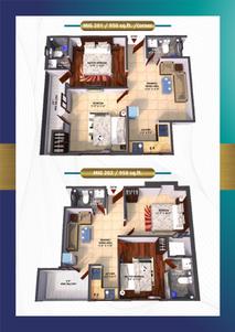 Image of 920 Sq.ft 2 BHK Apartment / Flat for sale in Radhey Krishna Apartment, Sector 70, Noida for Rs. 3200000