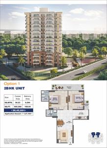 Image of 750 Sq.ft 3 BHK Apartment / Flat for sale in Conscient Habitat 102, Sector 102, Gurgaon for Rs. 8500000