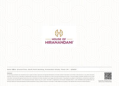 Image of 685 Sq.ft 2 BHK Apartment / Flat for sale in Hiranandani Westgate Phase 1, Hiranandani Estate, Thane for Rs. 12300000