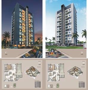 Image of 2505 Sq.ft 3 BHK Apartment / Flat for sale in Happy Home Celebrity Greens, Bhimrad, Surat for Rs. 19000000
