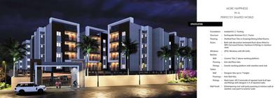 Image of 960 Sq.ft 2 BHK Apartment / Flat for sale in Vaishno Sai Sarovar Lilly, Tankapani Road, Bhubaneswar for Rs. 6500000