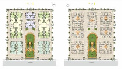 Image of 1097 Sq.ft 2 BHK Apartment / Flat for sale in Sambhav Stavan Ample, Gota, Ahmedabad for Rs. 6100000