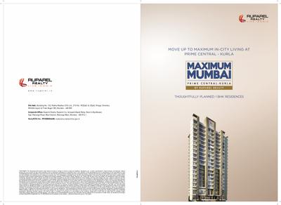 Image of 552 Sq.ft 1 BHK Apartment / Flat for sale in Ruparel Livia, Kurla East, Mumbai for Rs. 8700000