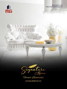 Image of 1522 Sq.ft 3 BHK Apartment / Flat for sale in MG Signature Homes, Jagatpura, Jaipur for Rs. 6200000