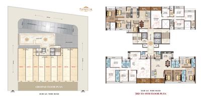 Image of 3250 Sq.ft 4 BHK Apartment / Flat for sale in Shreeji Estrella, Kharghar, Navi Mumbai for Rs. 36000000