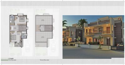 Image of 1700 Sq.ft 3.5 BHK Villa for sale in India Greenland the Eco Village, Makrampur, Kolkata for Rs. 6800000