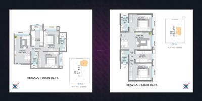 Image of 705 Sq.ft 2 BHK Apartment / Flat for sale in Alliance Kanchan Krupa, Mulund West, Mumbai for Rs. 17500000