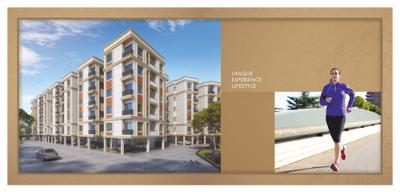 Image of 522 Sq.ft 2 BHK Apartment / Flat for sale in Shreeji Sahaj Residency, Khodiyar Nagar, Vadodara for Rs. 2800000