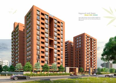 Image of 1125 Sq.ft 2 BHK Apartment / Flat for sale in Shtapatya Infinity Park, Choryasi, Surat for Rs. 3800000