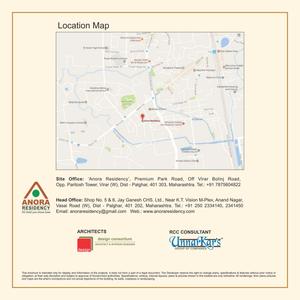 Image of 650 Sq.ft 1 BHK Apartment / Flat for sale in Anora Residency, Virar West, Virar for Rs. 4800000
