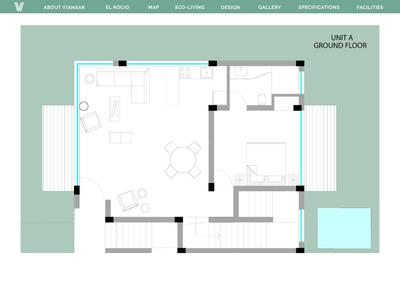 Image of 1530 Sq.ft 2 BHK Apartment / Flat for sale in Vianaar El Rocio, Assagao, Goa for Rs. 35000000