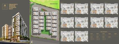 Image of 1616 Sq.ft 3 BHK Apartment / Flat for sale in Sree Kalpa Luxor, Gajularamaram, Hyderabad for Rs. 15500000