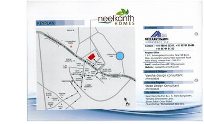 Image of 1300 Sq.ft 2 BHK Apartment / Flat for sale in Neelkanthvarni Homes, Chandlodia, Ahmedabad for Rs. 6000000