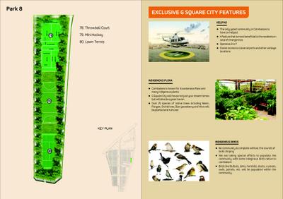 Image of 780 Sq.ft Residential Plot / Land for sale in G Square City, Chinthamanipudur, Coimbatore for Rs. 1800000