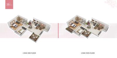 Image of 1775 Sq.ft 3 BHK Apartment / Flat for sale in Crystal Properties 33 KeshavKunj, Keshav Nagar, Pune for Rs. 17100000