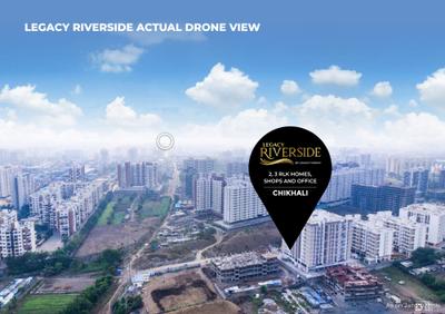 Image of 800 Sq.ft 3 BHK Apartment / Flat for sale in Sun Legacy Reverside, Moshi, Pune for Rs. 7300000