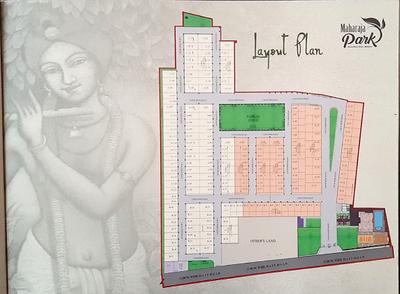 Image of 1236 Sq.ft Residential Plot / Land for sale in Maharaja Park, Vishwalaxmi Nagar, Mathura for Rs. 115000000
