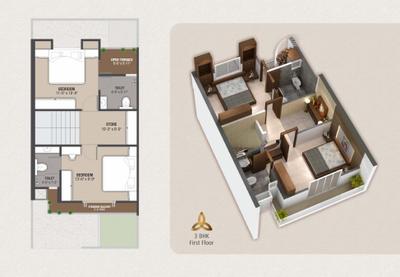 Image of 859 Sq.ft Residential Plot / Land for sale in Prime City, Sejbahar, Raipur for Rs. 1200000