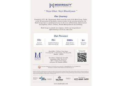 Image of 938 Sq.ft 2 BHK Apartment / Flat for sale in Modirealty Vatvriksh, Goregaon West, Mumbai for Rs. 18000000