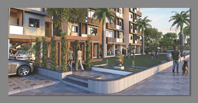Image of 2070 Sq.ft 3 BHK Apartment / Flat for sale in Vihaan Sarthak Era, Sargasan, Gandhinagar for Rs. 8800000