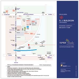 Image of 1175 Sq.ft 2 BHK Apartment / Flat for sale in S J Shashwat Paradise, Mahadev Nagar, Ahmedabad for Rs. 3575000