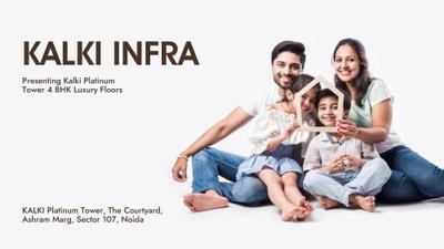 Image of 1500 Sq.ft 3 BHK Apartment / Flat for sale in Kalki Platinum Tower, Sector 104, Noida for Rs. 7451000