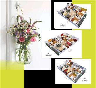 Image of 1500 Sq.ft 3 BHK Apartment / Flat for sale in Sai Sumukha Telecom Clusters, Banashankari, Bengaluru for Rs. 15500000