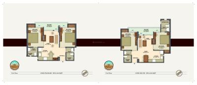 Image of 1500 Sq.ft 3 BHK Apartment / Flat for sale in Unique My Haveli, Ganpati Nagar, Jaipur for Rs. 6000000