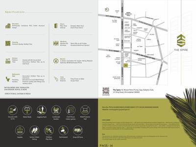 Image of 1800 Sq.ft 3 BHK Apartment / Flat for sale in HCS The Spire, Sola, Ahmedabad for Rs. 9800000