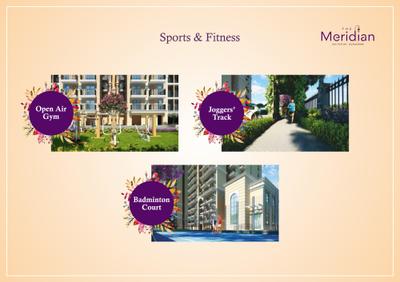 Image of 760 Sq.ft 2 BHK Apartment / Flat for sale in MRG The Meridian, Sector 89, Gurgaon for Rs. 7100000