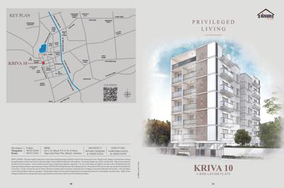 Image of 1500 Sq.ft 3 BHK Apartment / Flat for sale in Mangalam Kriva 10, Bhayli, Vadodara for Rs. 5500000