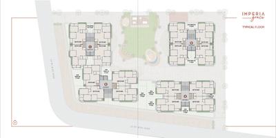 Image of 1845 Sq.ft 3 BHK Apartment / Flat for sale in IMPERIA GRACE, Zundal, Ahmedabad for Rs. 7000000