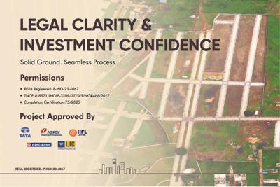 Image of 800 Sq.ft Residential Plot / Land for sale in Agarwals Hill View, Morod, Indore for Rs. 4240000