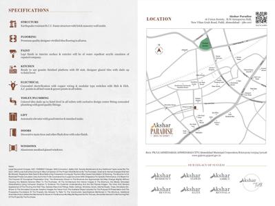Image of 2475 Sq.ft 3 BHK Apartment / Flat for sale in V P Akshar Paradise, Paldi, Ahmedabad for Rs. 21000000