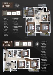 Image of 1800 Sq.ft 3 BHK Apartment / Flat for sale in Govianu Nakshathra, Magadi, Bengaluru for Rs. 14400000