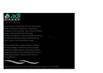 Image of 1495 Sq.ft 3 BHK Apartment / Flat for sale in Adi Skyline, Wakad, Pune for Rs. 9542650