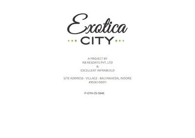 Image of 1200 Sq.ft Residential Plot / Land for sale in RB Exotica City, Balya Kheda, Indore for Rs. 5600000