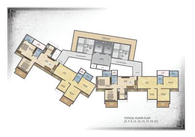Image of 1190 Sq.ft 2 BHK Apartment / Flat for sale in Alliance One, Ghansoli, Navi Mumbai for Rs. 19000000
