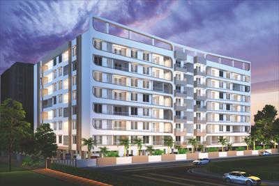 Image of 1374 Sq.ft 3 BHK Apartment / Flat for sale in Vishwa The Butterfly, Moshi, Pune for Rs. 6875000