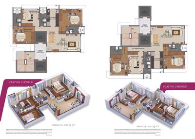 Image of 550 Sq.ft 1 BHK Apartment / Flat for sale in Zee Manubharati by Zee Infra Group, Powai, Mumbai for Rs. 16200000