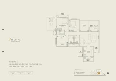 Image of 2600 Sq.ft 4 BHK Apartment / Flat for sale in Kolte Patil 24K Sereno Building E, Baner, Pune for Rs. 42000000