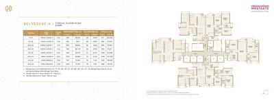 Image of 685 Sq.ft 2 BHK Apartment / Flat for sale in Hiranandani Westgate Phase 1, Hiranandani Estate, Thane for Rs. 12300000
