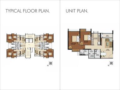 Image of 1080 Sq.ft 2 BHK Apartment / Flat for sale in Lodha Grande, Thane West, Thane for Rs. 12000000