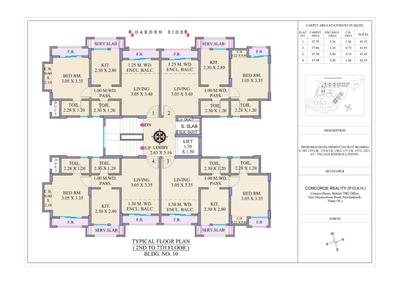 Image of 551 Sq.ft 1 BHK Apartment / Flat for sale in Cosmos Meluha, Khidkali, Thane for Rs. 4300000