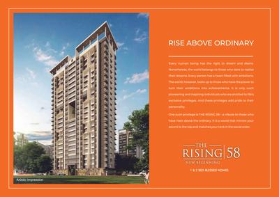 Image of 540 Sq.ft 1 BHK Apartment / Flat for sale in Ashapura The Rising 58, Vikhroli East, Mumbai for Rs. 6715600