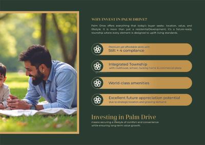 Image of 1170 Sq.ft Residential Plot / Land for sale in Palm Drive, Pataudi, Gurgaon for Rs. 12350000