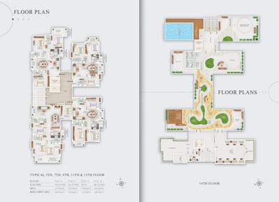 Image of 1321 Sq.ft 3 BHK Apartment / Flat for sale in Shri Ganpati Solitaire, Tukitoli, Ranchi for Rs. 7775000