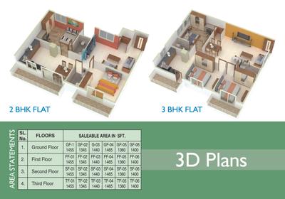 Image of 1145 Sq.ft 2 BHK Apartment / Flat for sale in Samaya Sunshine, Srinivaspura, Bengaluru for Rs. 9146000