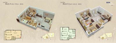 Image of 1300 Sq.ft 3 BHK Apartment / Flat for sale in Bengal RBM Valley by Bengal RBM Promoters , Kaikhali, Kolkata for Rs. 7000000