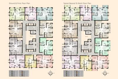 Image of 1158 Sq.ft 2 BHK Apartment / Flat for sale in Abish Square, Yeyyadi, Mangalore for Rs. 7800000